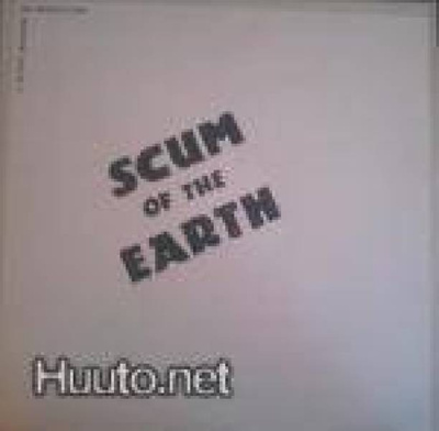 SCUM OF THE EARTH kokoelma LP -1960s- garage punk