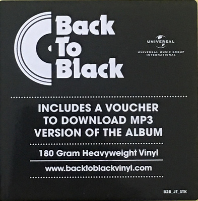 käytömätön virallinen download card Blu-Ray Audio, Vinyl, LP