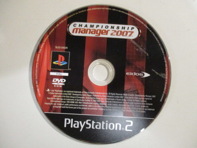 PS2 CHAMPIONSHIP MANAGER 2007