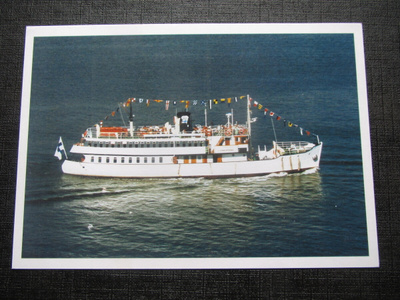 SS Ukkopekka. Laivakortti