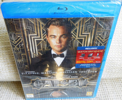 Great Gatsby (muoveissa) Blu-ray