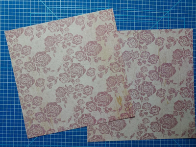 15 x 15 paperit - ruusut