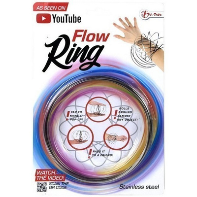 Flow Ring, ruostumatonta terästä, Ø 13cm *UUSI*