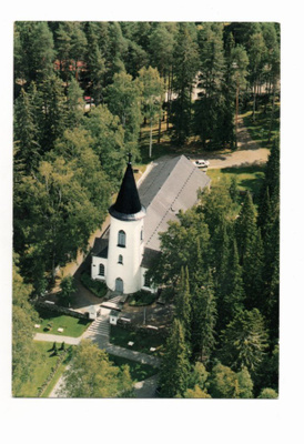 Seinäjoki: Törnävän kirkko, ilmakuva