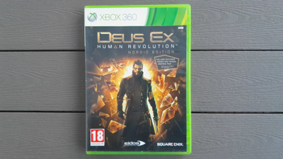 Xbox360: Deus Ex Human Revolution Nordic Edition peli (2011)
