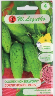 Kurkun siemenet - Cornichon de Paris HUOM PÄiVÄYS! Ale -30%#