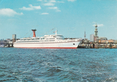 LAIVAKORTTI - M/S HAMBURG