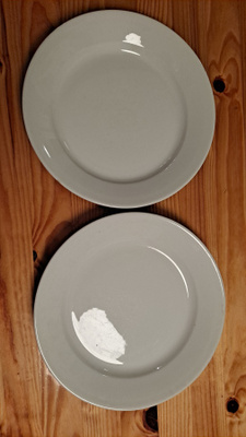 Arabian pikkukruunu lautaset, 2 kpl, 22 cm