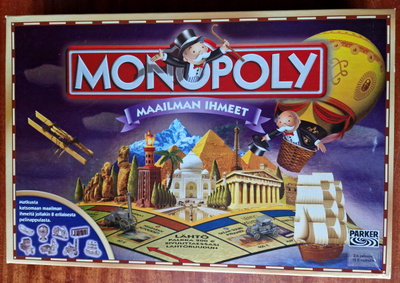 Monopoly Maailman Ihmeet Lautapeli  2004