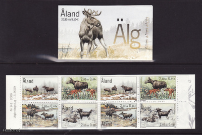 Ahvenanmaa v 2000, HIRVET ,postituore vihko