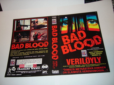 Vhs kansipaperi Fix - BAD BLOOD VERILÖYLY  (Sis.postikulut)