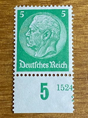 SAKSA REICH PRESIDENTTI HINDENBURG 1934**