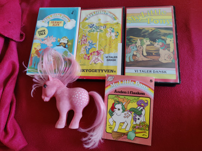 My little pony G1 ulkomaista tavaraa ja poni
