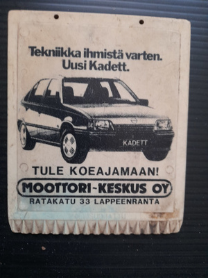 Opel kadett jääraappa