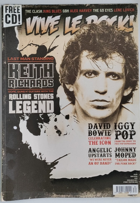 Vive Le Rock lehti #34 - Keith Richards (Rolling Stones)