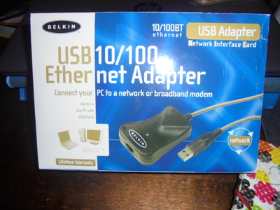 USB 10/100 Ethernet/ Adapter