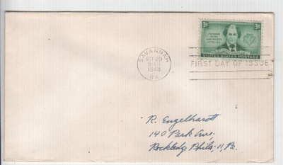 USA FDC 1948 tyttöpartio.