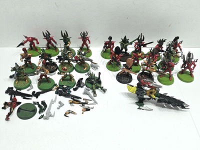 WH40K - 26kpl Dark Eldar Kabalite Warrior + Jetbike [K135]