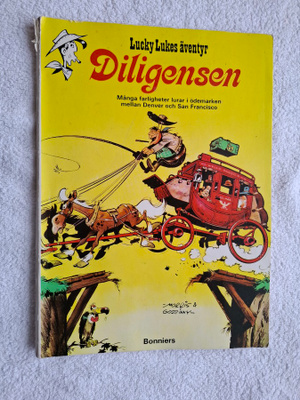 Lucky Luke - DILIGENSEN 1971 ruotsi