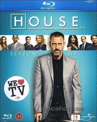 HOUSE 6 KAUSI (35 584) k -FI- BLU-RAY (6) 2009 6 disc=16h