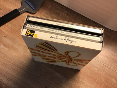 Chalmerspex / Pärlot och flugor 5 x CD