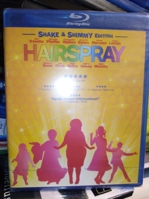 BLU-RAY HAIRSPRAY ( UUSI) SIS POSTIKULU