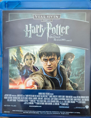 Harry Potter Kuoleman varjelukset osa 1-2  -Blu-Ray