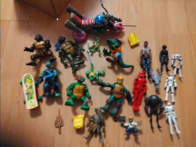 Turtles ja star wars