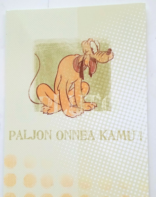 NO 1 - PLUTO  -  paljon onnea