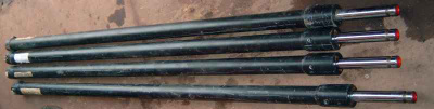 Hydraulisylinteri 1-toiminen pitkä