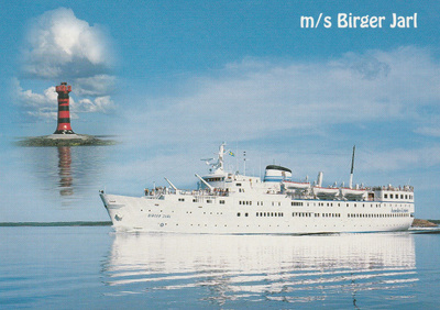 LAIVAKORTTI - M/S BIRGER JARL