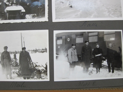 26 VANHAA Sota Valokuvaa Rautatie Asema Karhumäki ym 1942