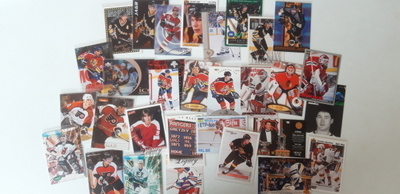 Jääkiekkokortteja 30 kpl NHL, UD, Parkhurst  ym. mm Jager