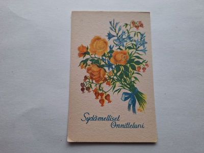 Vanha postikortti . Hjalmar Olsson ( Kulkematon )