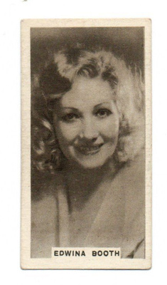 Filmitaiteilijoita savukerasioista n:o 91 EDWINA BOOTH