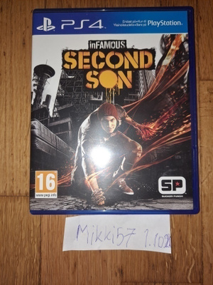 PS4 Infamous Second Son videopeli