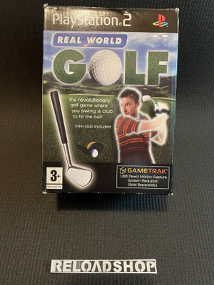GAMETRAK REAL WORLD + GOLF CLUB PS2 - CIB