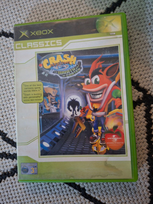 XBOX Crash Bandicoot Wrath of Cortex + kotelo + ohjeet