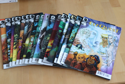 Elfquest The Final Quest lehdet 8 - 24 (Dark Horse 2015-18)