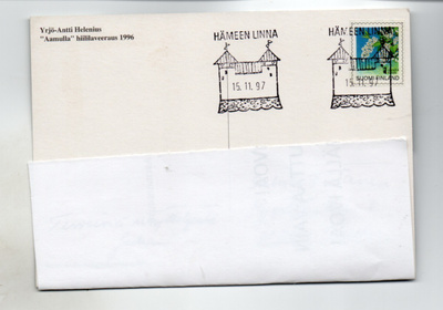 Hämeen linna: (erikoisleima 15.11.1997)