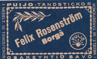 Borgå, Felix Rosenström   8/8
