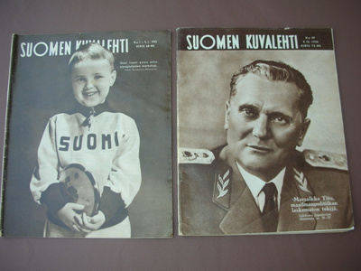 Suomen kuvalehtiä 50-luvulta