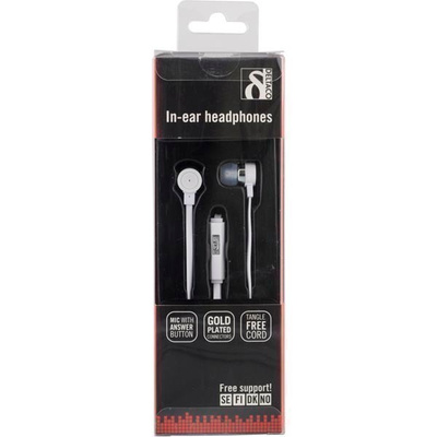 Deltaco In-ear Headset Älypuhelimiin 3.5mm, eri värisiä UUSI
