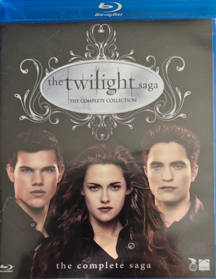 The Twilight (2008-2012) kaikki 5 elokuvaa -Blu-Ray