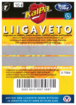 KALPA SM-LIIGA LIIGAVETO Arpa v.2003