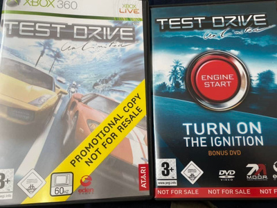 Test Drive Unlimited + bonus disc Xbox 360