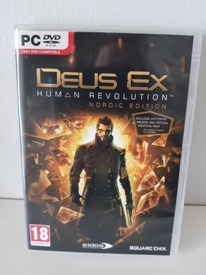 PC peli - Deus Ex Human Revolution - PC DVD-ROM