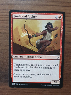 Magic the Gathering Firebrand Archer