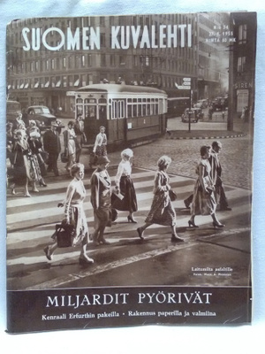 Suomen Kuvalehti No 34 elokuu 1955
