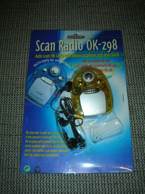Scan radio OK-298